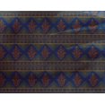 thumbnail image 4 of oneOone Georgette Viscose Fabric Diamond & Paisley Block Printed Craft Fabric BTY 42 Inch Wide, 4 of 4
