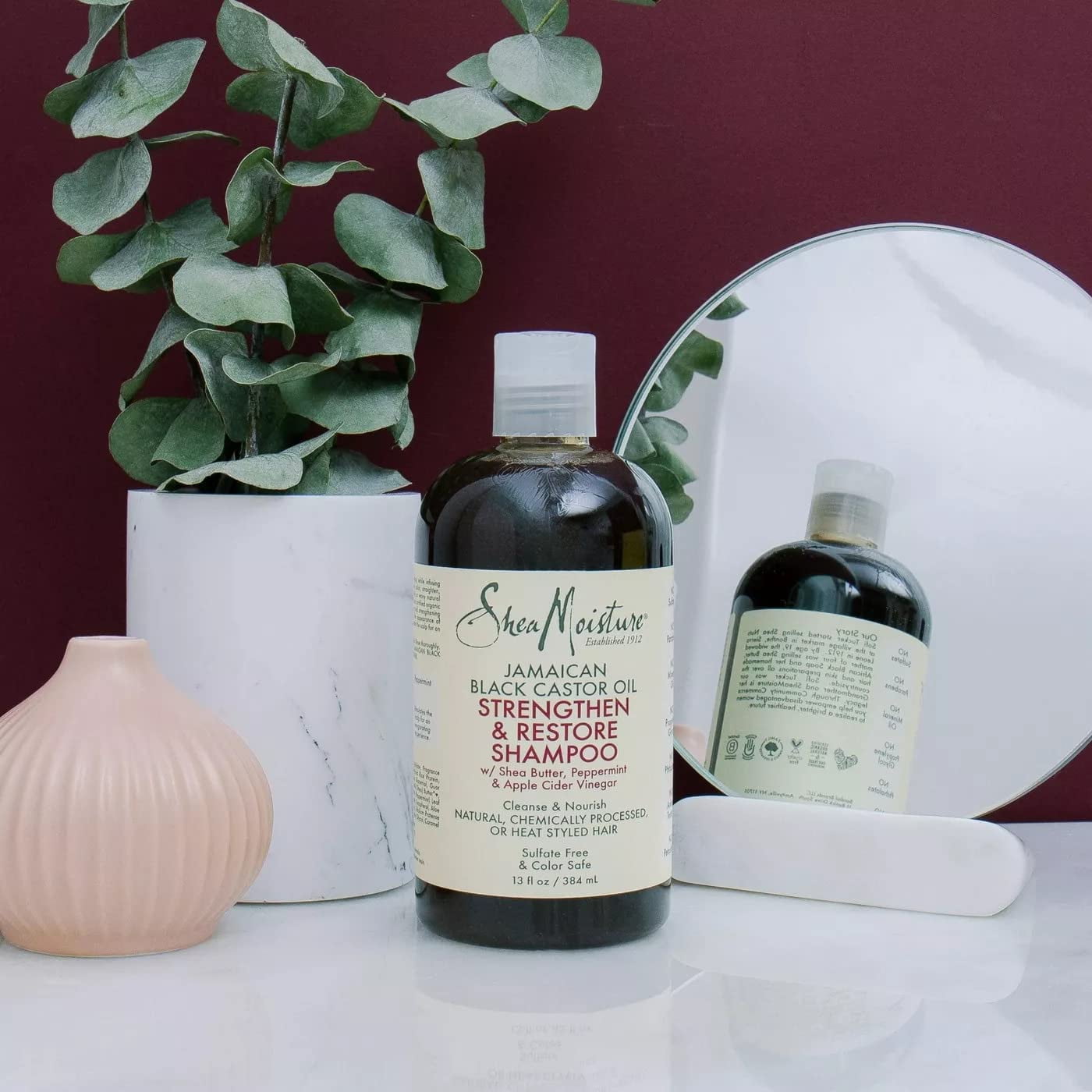 Shea Moisture Strengthen Jamaican Black Castor Oil Set Shampoo  Conditioner