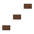 thumbnail image 4 of Maytalsory Quick-drying Bathroom Rugs Exquisite Crafted For Easy Cleaning Toilet Rugs Bath Mat Carpets Coffee 3PCS, 4 of 6