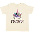 thumbnail image 3 of Inktastic 2nd Birthday Unicorn 2 Year Old Girl Girls Toddler T-Shirt, 3 of 5