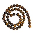 thumbnail image 2 of simhoa 1String Round Natural Gemstone Bead Tiger Eye Loose Bead Jewelry Making 8mm, 2 of 8