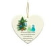 thumbnail image 2 of Adorno Navideño 2D de Cristal Marino con Forma de Corazón | Decoración Navideña Sostenible y Ecológica | Regalo para Atesorar | Decoración Versátil para Mesa o Árbol | 1 Unidad, 2 of 5