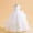 White, variant on Cichic Elegant Little and Big Girls Long Birthday Party Wedding Pageant Graduation Prom Maxi Dresses 4-14Years