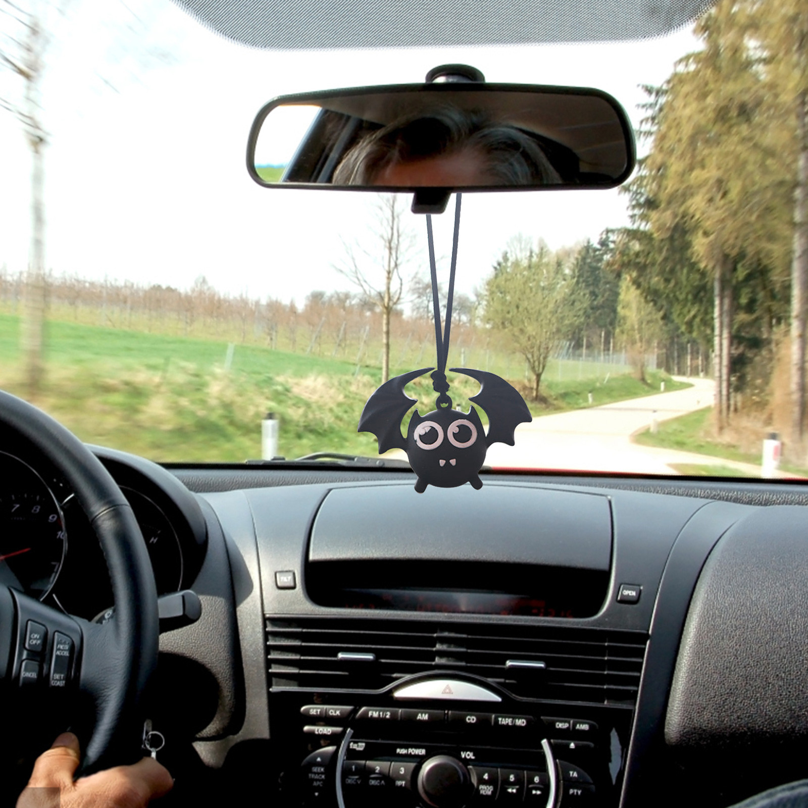 Halloween Creative Car Ornament 2022 The Newest Halloween Hanging Car