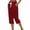 Red, variant on Aboser Plaid Capri Pants for Women Cute Casual Elastic Waisted Capris Summer Cotton Linen Vacation Pants Breathable Soft Cropped Trousers