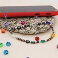 thumbnail image 2 of HLONK Colorful Bohemian Lanyard with Evil Eye Mobile Chain, 2 of 10