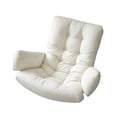 thumbnail image 4 of Cojín para silla colgante bohemia, cojín para muebles de patio, para exteriores e interiores. Blanco, 4 of 8