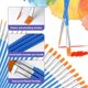 thumbnail image 3 of Small Paint Brushes,160 Pcs Nylon Hair Paint Brushes, 3 of 5