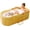 Champagne, variant on Portable Bathtub for Adult 47" Large Collapsible Cold Plunge Bathtub Foldable No Installation Ice Bath Tub for Shower Stall, Bathroom Hot SPA Soaking Standing Tub