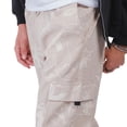 thumbnail image 3 of Brooklyn Cloth Camo Twill Cargo Pant, Stretch, Cotton Durable Fit, Sand, X-Large, 3 of 5