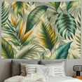thumbnail image 2 of GOSMITH Tropical Palm Leaves Banana Jungle Leaf Floral Pattern Fabric Home Decor Painting, 2 of 6
