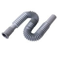 thumbnail image 3 of Opvise Wash Basin Deodorant Prolong Water Extendable Hose Kitchen Sink Tube Drainage Pipe Grey, 3 of 7
