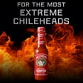 thumbnail image 4 of Melinda’s Scorpion Pepper Hot Sauce - Gourmet Scorpion Hot Sauce - Made with Trinidad Moruga Pepper, Carrots, Onion & Lime Juice - Keto, Vegan, Gluten Free - 5oz, 4 Pack, 4 of 5