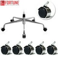 thumbnail image 5 of Foh 5PCS Office Chair Caster Swivel Wheels Replacement Heavy Duty 2 inch, 5 of 8