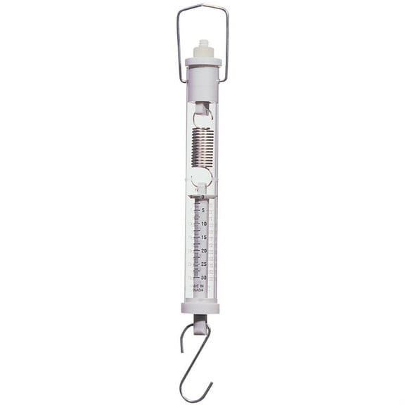 United Scientific Economy Tubular Spring Scale, 3000 g/30 N, Plastic