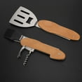 thumbnail image 3 of BBQ Grilling Tools Set, Multifunctional Compact Portable Grill Accessories BBQ Set Tools Stainless Steel With Anti-scalding Handle For Outdoor Barbecue Grills, 3 of 8