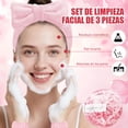 thumbnail image 3 of 51 Piezas Set de Brochas de Maquillaje Profesional Completo, Juego de brocha para base de maquillaje para Maquillar Ojos Mejillas y Rostro | Ideal para Uso Diario, Maquillistas Expertas y Regalo (Rosa, 3 of 8