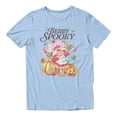 thumbnail image 2 of Strawberry Shortcake Berry Spooky Halloween Pumpkins Men's T Shirt (Light Blue, S-XXXL), 2 of 4