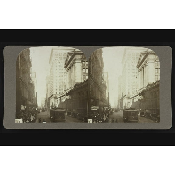 Print: Clark Street North From Jackson Blvd., P.O. On The Right, Chicago