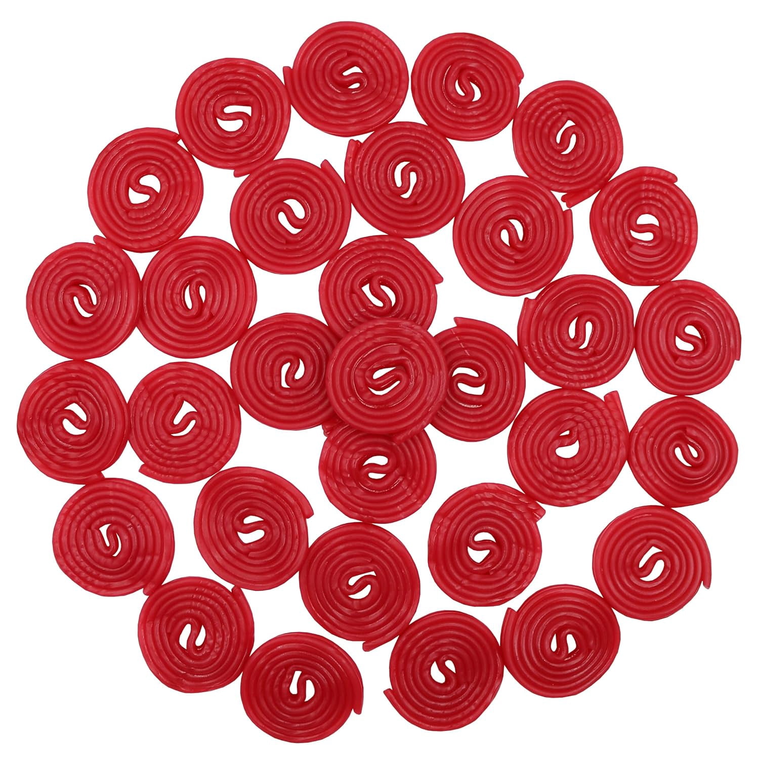 FirstChoiceCandy Licorice Wheels Gummy Candy (Red Strawberry, 5 Pound)