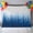 Blue, variant on Green Ombre Stripe Backdrop for Photoshoot,Photography Photo Studio Background Wall Backdrop,Abstract Art Gradient Watercolor Back Drop Banner Panel for Portraits Wedding Party Live Streaming 8x6Ft