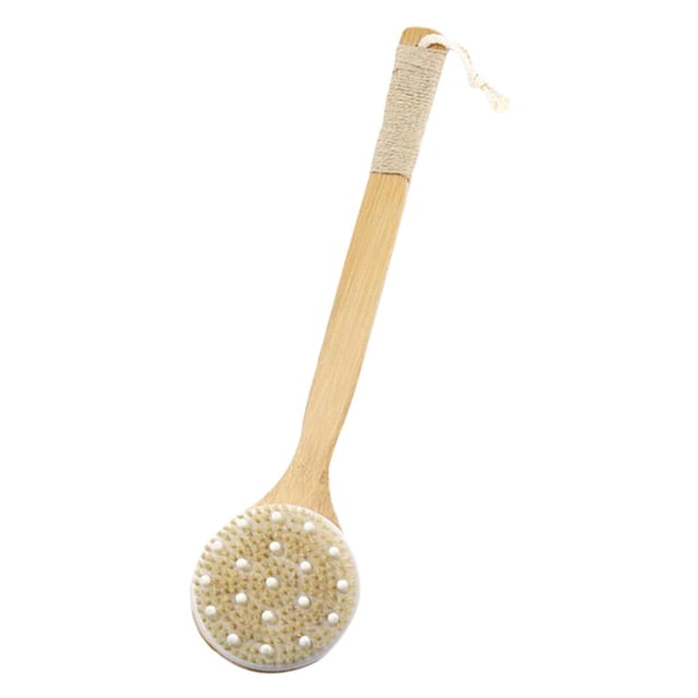Cepillo de Cepillo Trasero Cepillo de para / , L L Sunnimix Cepillo de baño exfoliante corporal