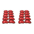 thumbnail image 2 of Toystoory Golfs Iron Sleeve Protection Golf Universal 10 pack/lot cubierta Universal segura y cubiertas para palos con número en rojo rojo 2Conjunto, 2 of 6