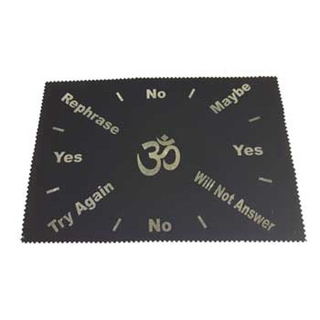 Party Games Accessories Halloween SÃ©ance Pendulum Question and Answer Cloth Mat Om of Peace 8