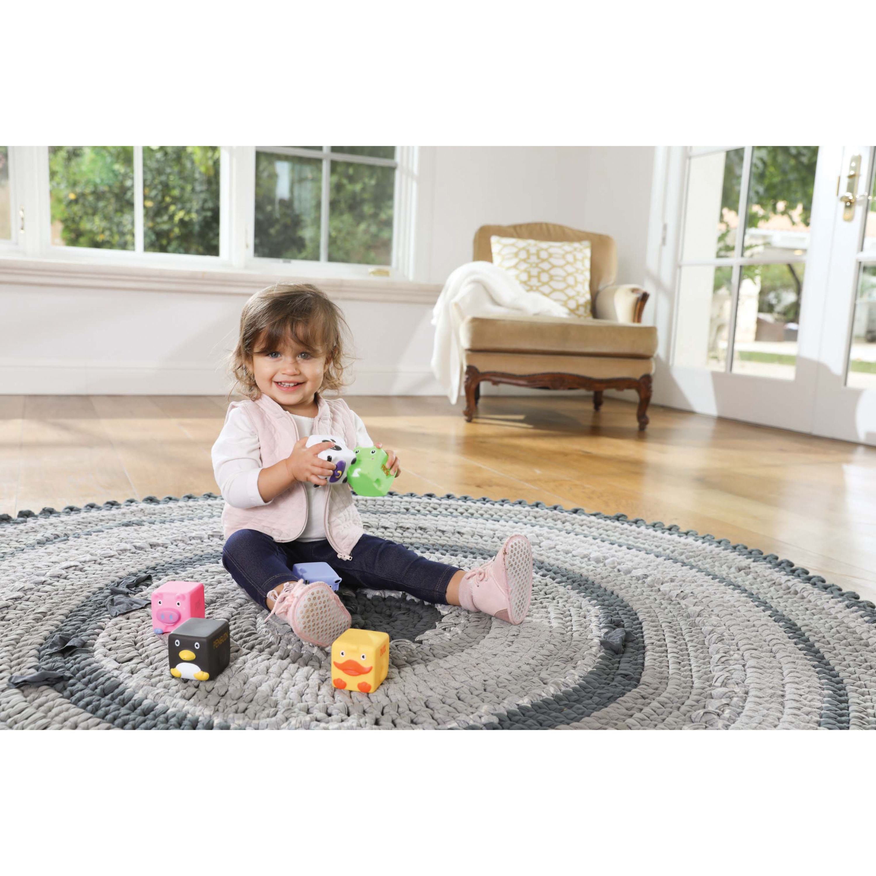 Edushape - Soft and Squeezy Critter Blocks
