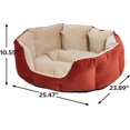 thumbnail image 4 of MidWest QuietTime Deluxe petit lit roux, 4 of 5
