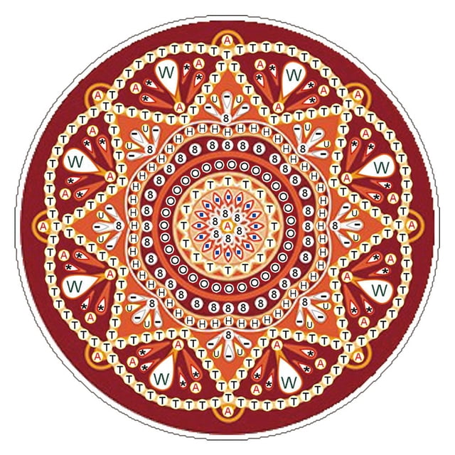 Cuadros Decorativos Posavasos de pintura de diamantes DIY Mandala taza cojín mesa mantel (BD003) Ndcxsfigh Nuevos Originales
