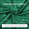 thumbnail image 7 of Dextrus Queen Size Bed Frame, Green Upholstered Bed Frame with USB Ports, Vertical Channel Velvet Headboard Platform Bed Frame, No Box Spring Needed, 7 of 7