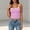 Purple, variant on 2026New Women's Y2k Tank Top Buckle Scoop Neck Sleeveless Ribbed Fitted Going Out Tops Streetwear Festival Outfits(Grey,M)