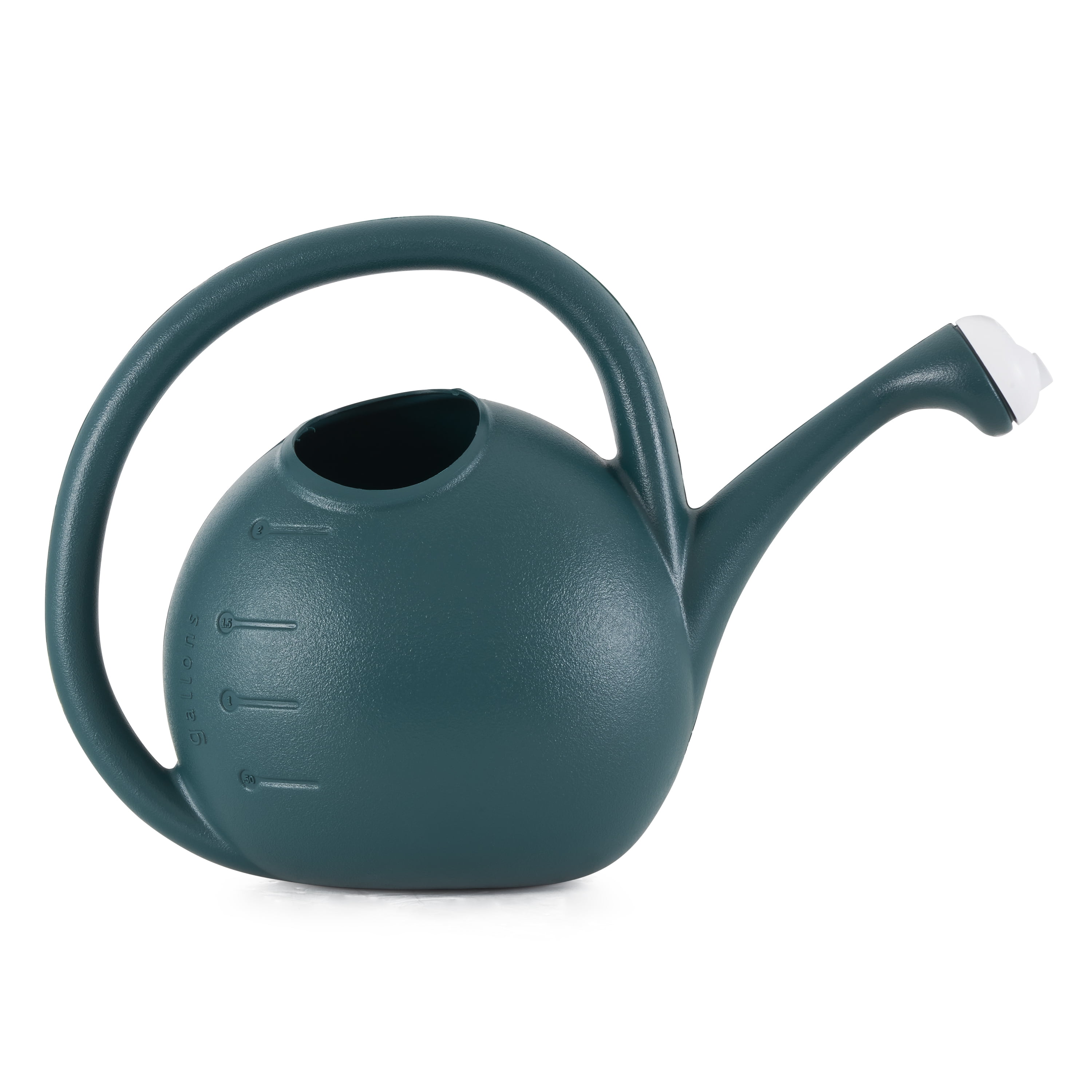 HC Companies 2 Gal Premium Large Mouth Garden Plant Watering Can, Evergreen