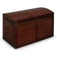 thumbnail image 4 of Badger Basket Kid's Hardwood Barrel Top Toy Chest 3.9 Cu ft. Capacity - Cherry, 4 of 7