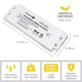 thumbnail image 2 of Universal Dimmable LED Driver 24V DC, 2 of 3