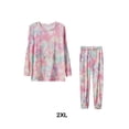 thumbnail image 4 of Qarigey Conjunto de sudadera transpirable con costuras finas adecuado para cualquier ocasión Conjunto de sudadera de manga larga conjuntos de ropa rosa XL, 4 of 6