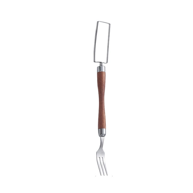 Cutter Slicer Sandía Cuchillo de Sandía Cuchillo de Tenedor de Sandía 2 en 1 Artefacto de Corte de Sandía de Verano Cuchillo de Tenedor de Fruta de Acero Inoxidable Cuchillo de Reunión Familiar Cuchil