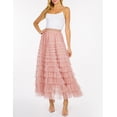 thumbnail image 3 of Maxi falda tul olanes AMAD Casual para mujer Talla L, 3 of 5
