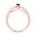 thumbnail image 4 of Everly Women's Diamond 10k Rose Gold Ring, 4 of 7