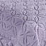 thumbnail image 4 of Collections Etc Victoria Plush Chenille Ring-Style Fringe Pillow Sham, Lavender, Sham, 4 of 4