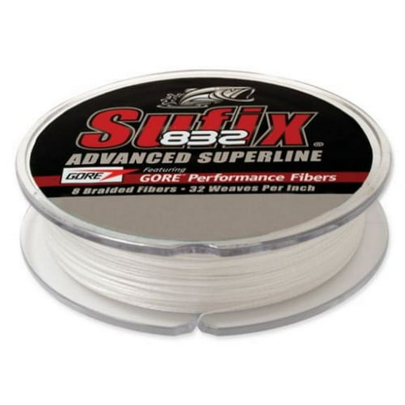Sufix 832 Advanced Superline - 6 lb Ghost White