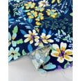thumbnail image 5 of Minerva Exclusive Blossoming Floral Linen Viscose Blend Fabric - per yard, 5 of 6