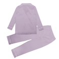 thumbnail image 4 of Pajamas Set Long Sleeve Pajamas Set Solid Home Wear Pajamas Two-Piece Set, 4 of 4