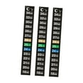 thumbnail image 4 of BELOVING 3 Pieces Aquarium Thermometer Strips Compact Professional Temperature Decals, 4 of 10
