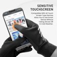 thumbnail image 2 of FINGER TEN Winter Running Gloves Men Ladies Women for Cold Weather with Grip Lightweight Touchscreen Warm Gloves  for Walking Driving Cycling Hiking, 2 of 6