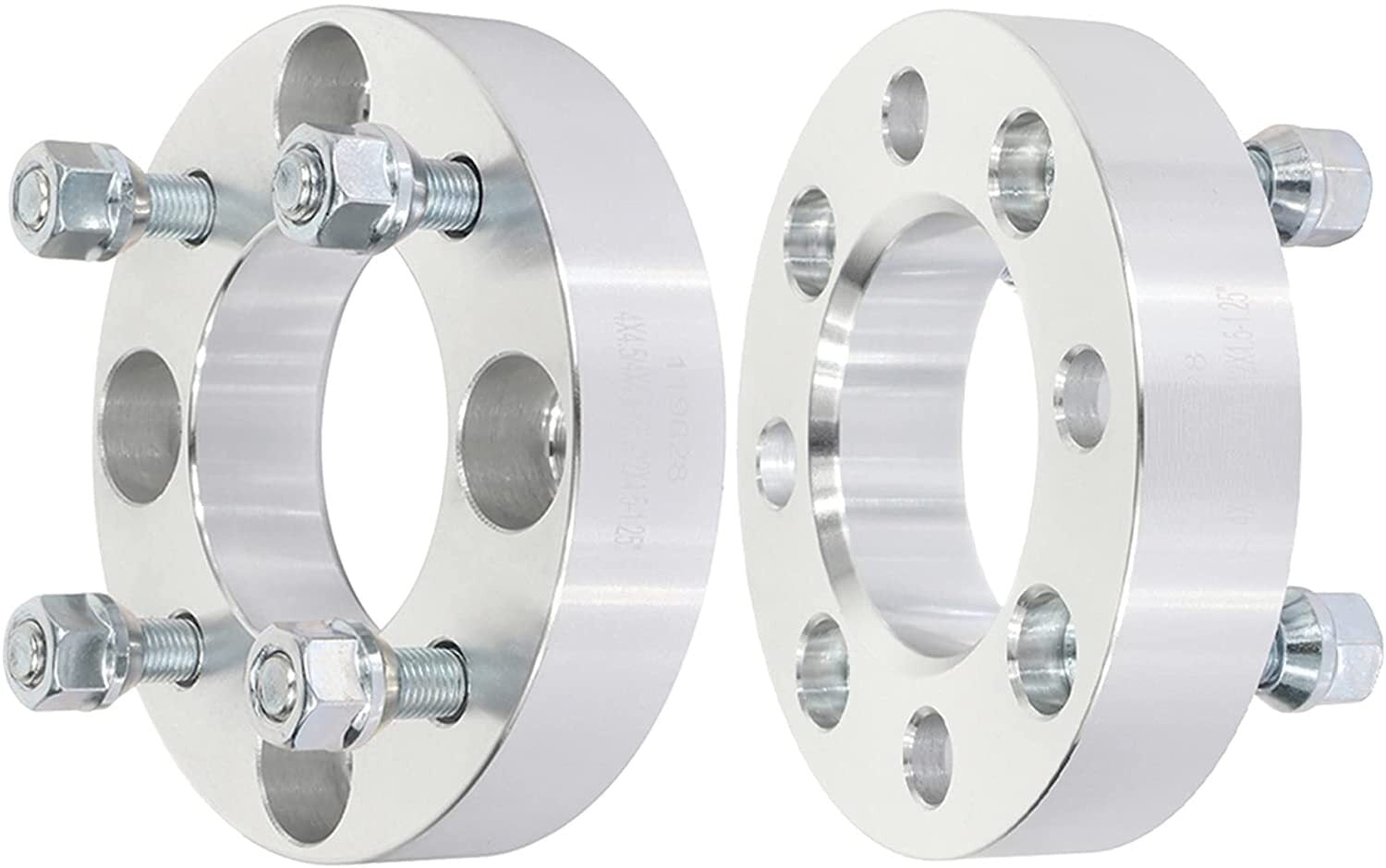 ECCPP 2X 1.25 inch 4x114.3mm Wheel Spacers adapters 4 Lug 4x4.5 to 4x4