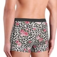 thumbnail image 3 of KLL Rose Mix Leopard 3 Men's Cotton Boxer Briefs Underwear-Small, 3 of 8