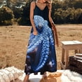 thumbnail image 2 of Octopus in The Mysterious Ocean Fine Art Sleeveless Dress Summer Dress Woman 2025, 2 of 7