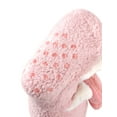 thumbnail image 2 of Gustave Kids Baby Fuzzy Slipper Socks with Grippers, Non Skid Coral Fleece Plush Socks Winter Cute 3D Cartoon Animal Cozy Soft Warm Socks for Toddler Girls Boys "Khaki", 2 of 7
